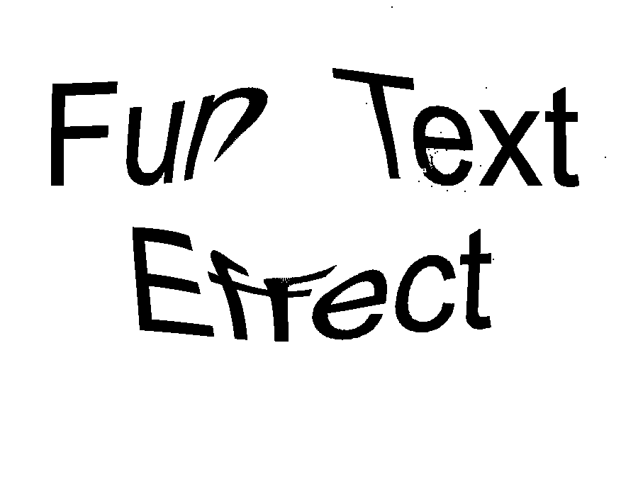 Fun Text Effect