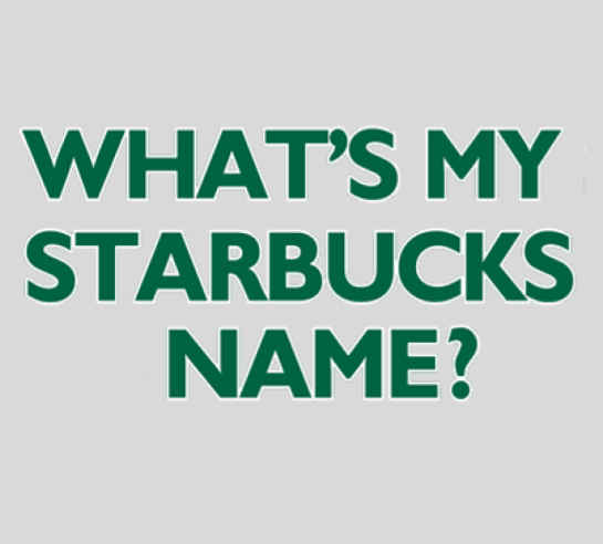 Whats my Starbucks